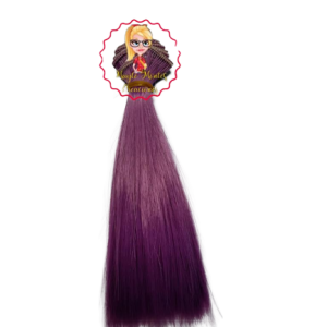 Pelo Liso Morado 15 cm