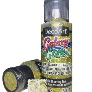 DecoArt Galaxy Glitter Dorado Estrella Fugaz 59 ml