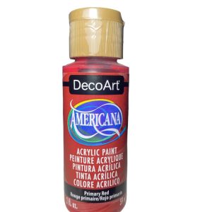 Acrílica DecoArt Rojo Primario 59 ml
