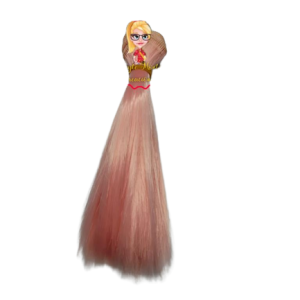 Pelo Liso Rosa 15 cm