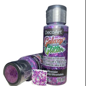 DecoArt Galaxy Glitter Ultravioleta
